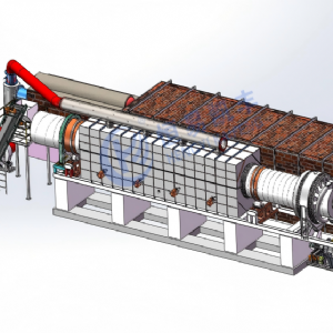 連續(xù)式炭化爐,鈉電負(fù)極材料炭化回轉(zhuǎn)窯,炭化爐設(shè)備